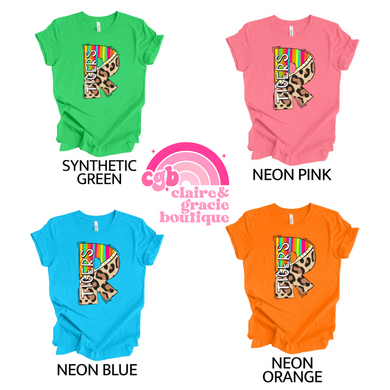 Riverside TIGERS | Neon Leopard Tee |