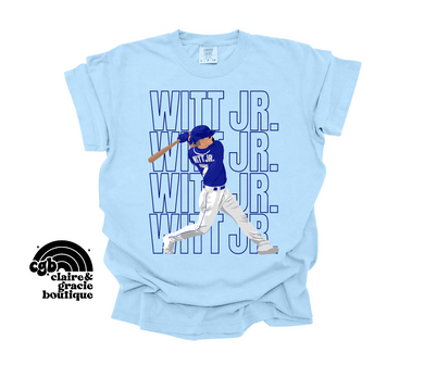 Witt Jr. Tee Baby Blue | Youth Adult