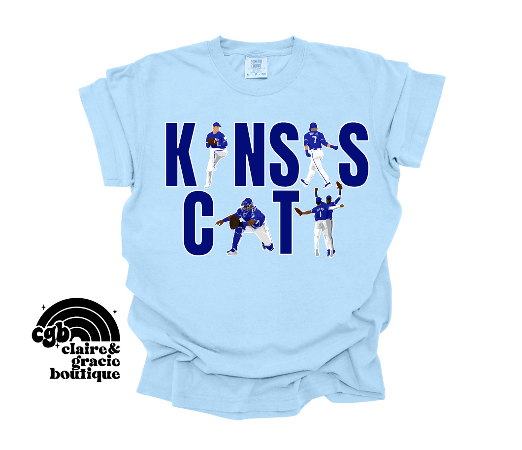 Kansas City Royals Baby Blue Players Tee |