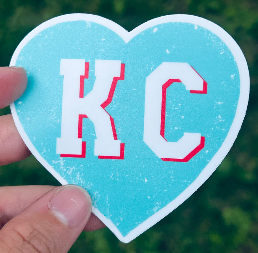 KC Current Heart Sticker |