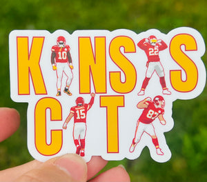 KC Kansas City Players | Sticker