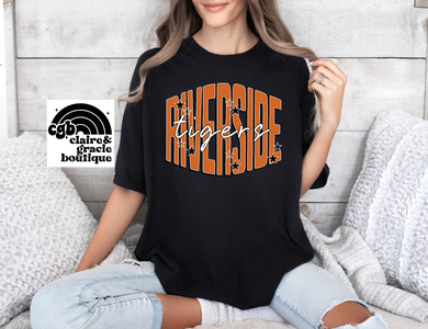 Riverside Tigers Star Tee | School