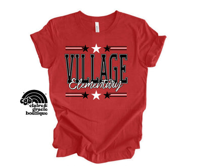 Village Eagles Star Custom Design |