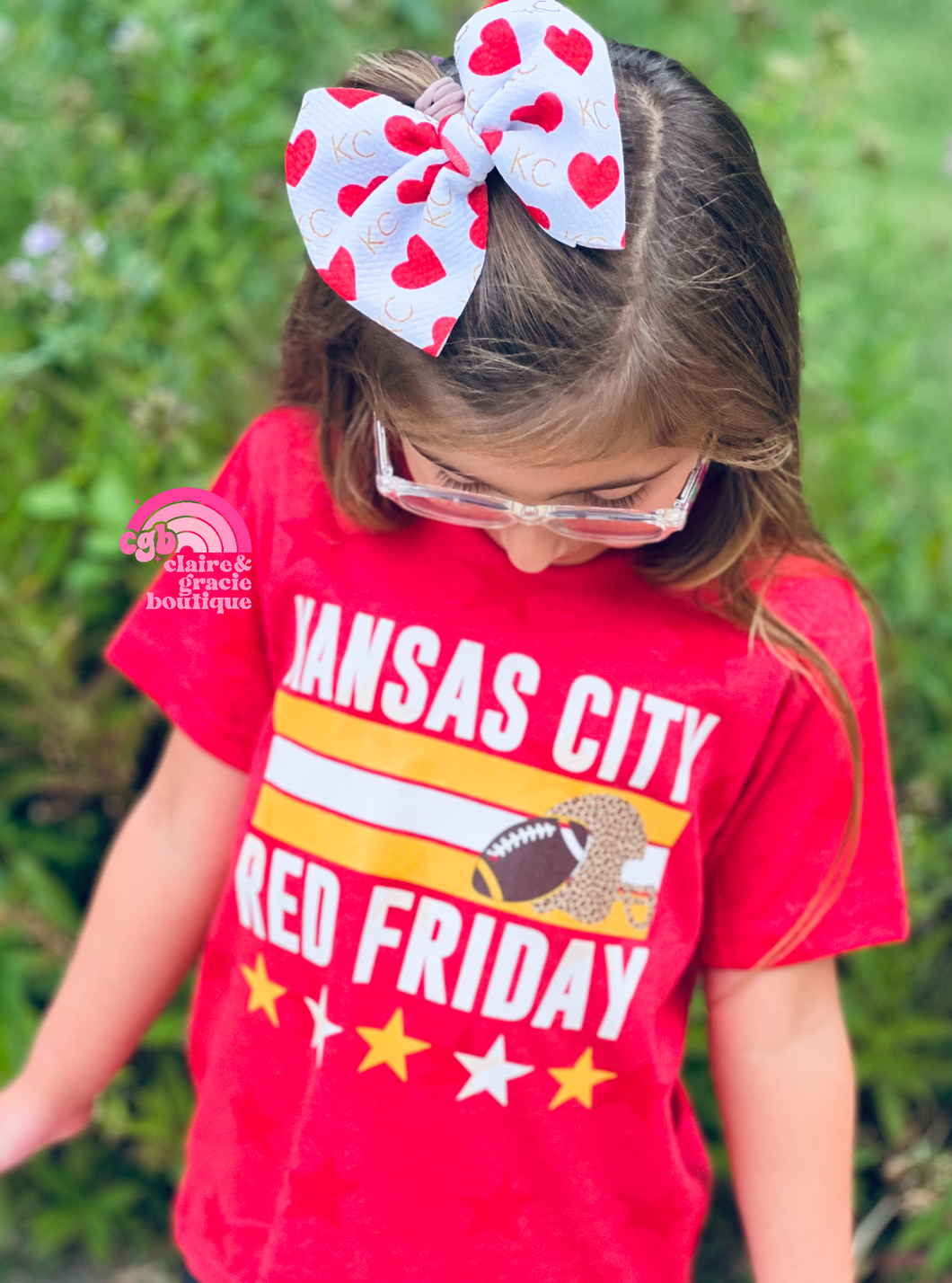 Kansas City RED FRIDAY star tee | Toddler Youth Adult