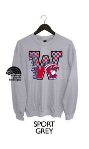 Walnut Patriots Checkered Custom Tee or Sweatshirt