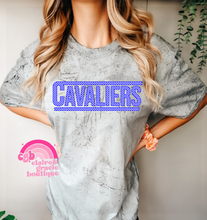 Cavaliers Checkered Tee | Choose your style | School Spirit