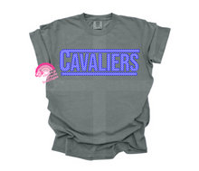 Cavaliers Checkered Tee | Choose your style | School Spirit
