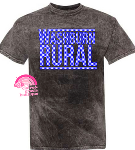 Washburn Rural Checkered Tee | Choose your style | School Spirit