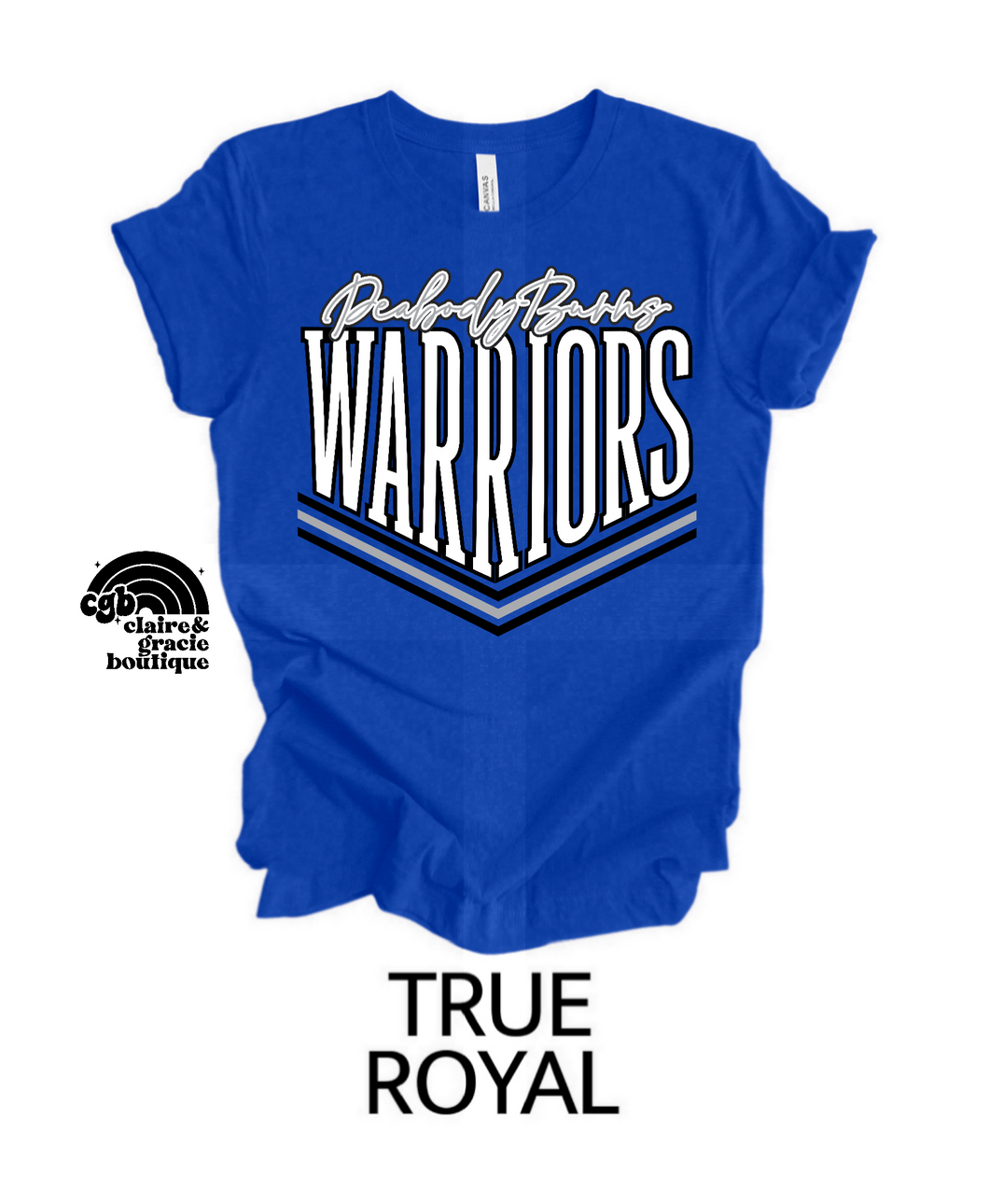 Peabody-Burns Warriors Vintage Tee