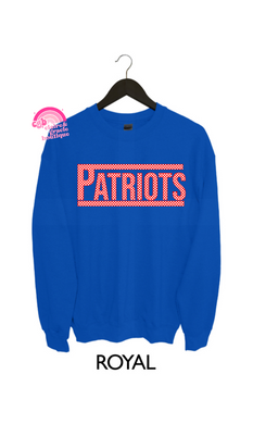 Walnut Patriots Checkered Apparel | School Spirit