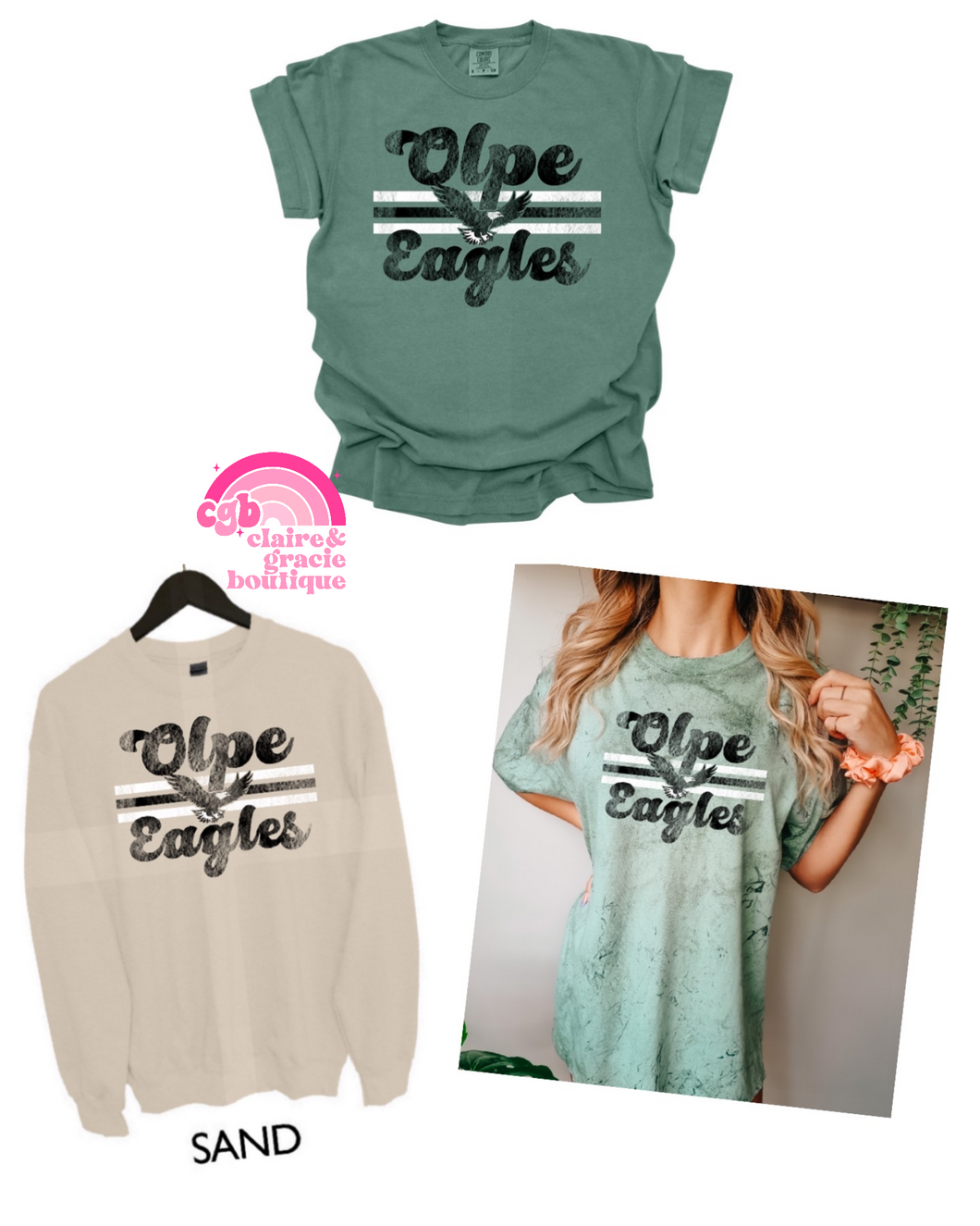 Olpe Eagles Unisex Retro Custom | Choose your style