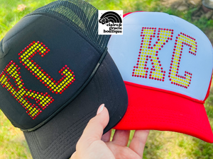 KC Rhinestone Trucker Hat |