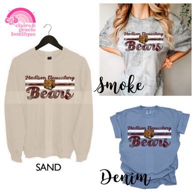 Madison Elementary Bears | Choose your style