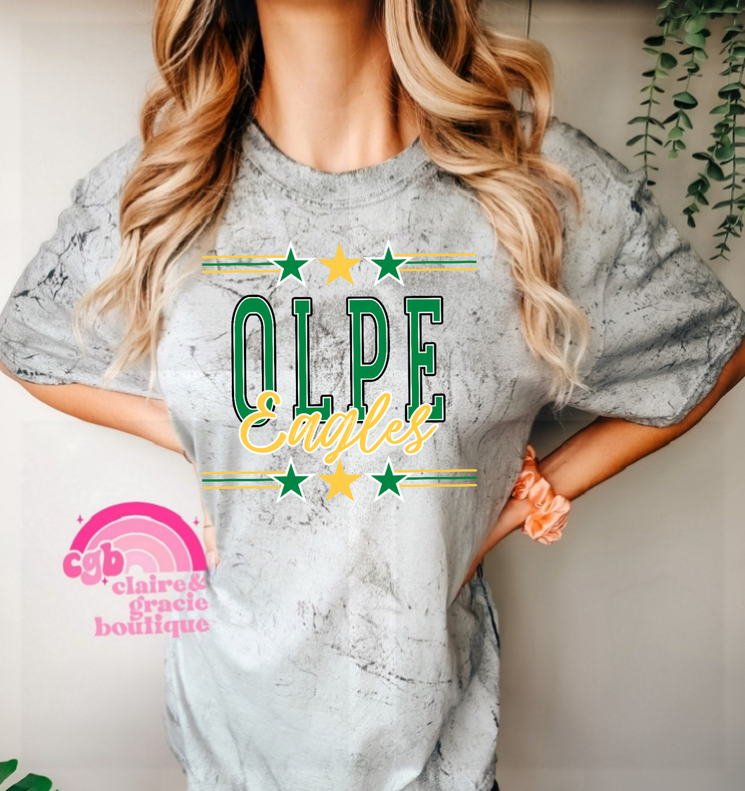 Olpe Eagles Star Tee | Custom