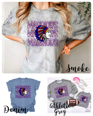 Marion Warriors Splatter Custom | choose your style