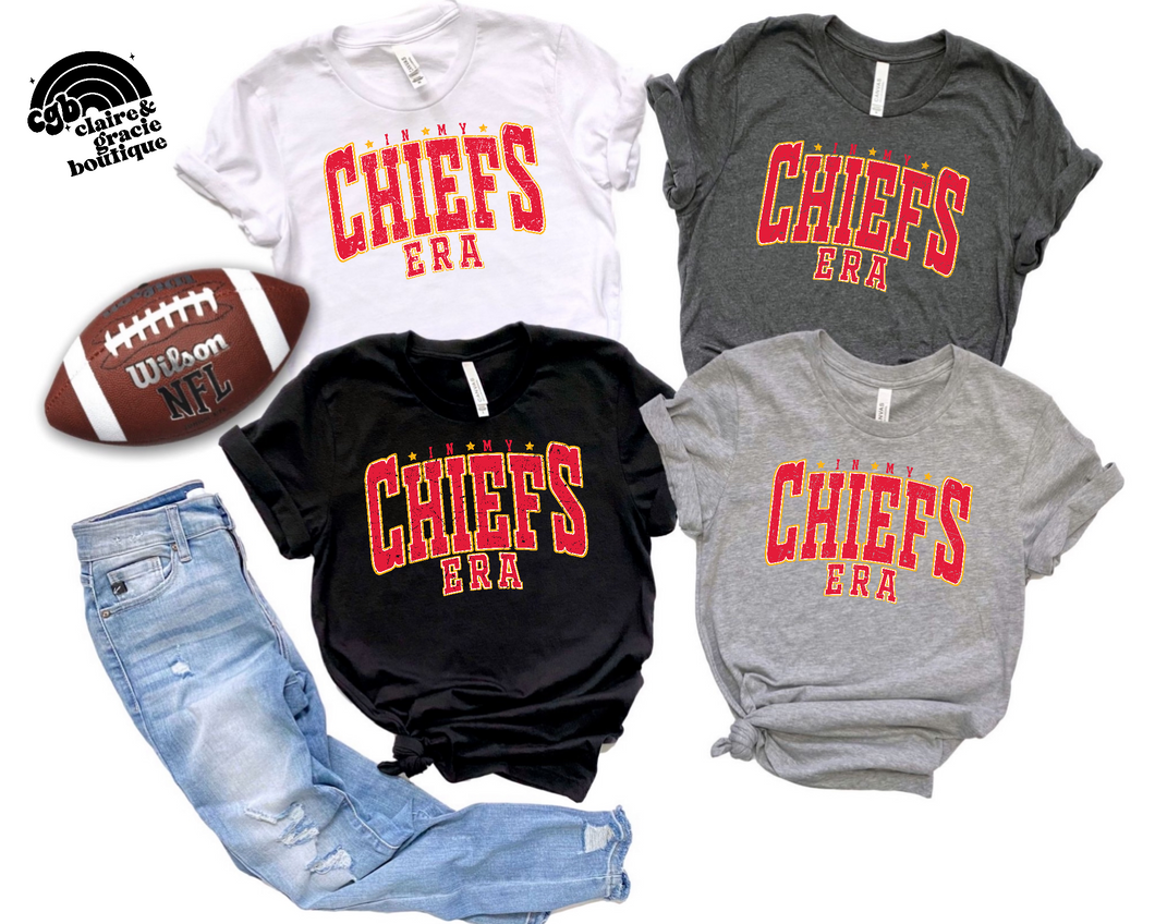 In My Chiefs ERA  Comfort Colors Sweatshirt – Claire and Gracie