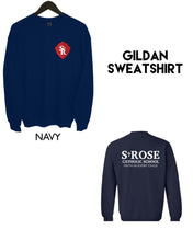 S Rose Catholic School Navy Sweatshirt | Adult Youth Toddler Sizes