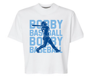 Bobby Baseball Boxy Tee | Kansas City Royals WHITE