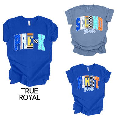 Back to School | Blue Boy Gender Neutral Tee