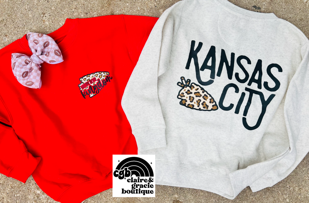 Welcome to the Kingdom | Front/Back Sweatshirt | Kansas City