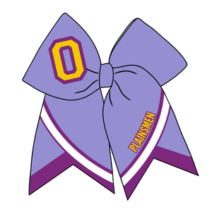 Oakley Plainsmen Cheer Bow | Lavender | PRE-ORDER EST. 2-3 Weeks