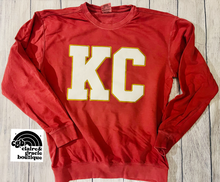 Kansas City Puff Metallic | Vintage Red Lightweight sweatshirt |