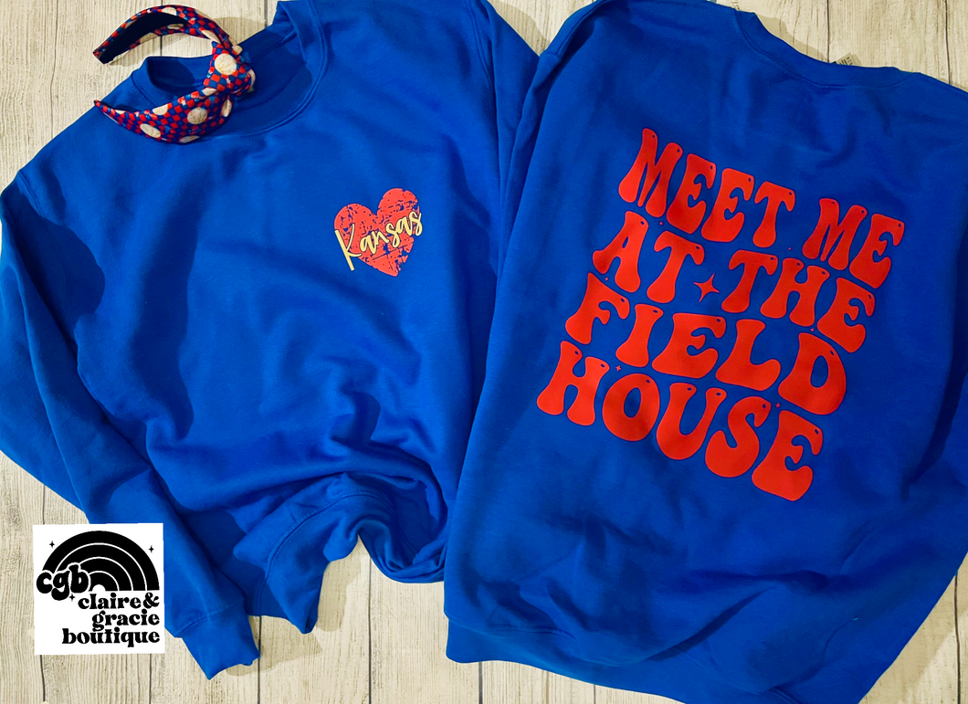 Meet me at the Fieldhouse | KANSAS | DEAL OF THE DAY