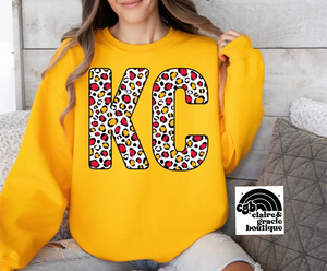 KC bold leopard YELLOW/GOLD | Choose your style