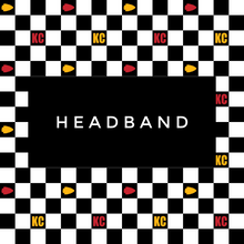 Checkered Arrowhead Headband | Kansas City