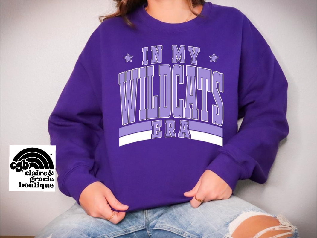 In My Wildcats Era Purple | Choose your style | Toddler Youth Adult
