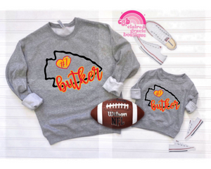 Butker arrowhead | Kansas City Sweatshirt | Toddler youth adult