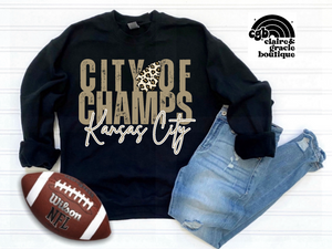 City of Champs Kansas City Neutral Sweatshirt |