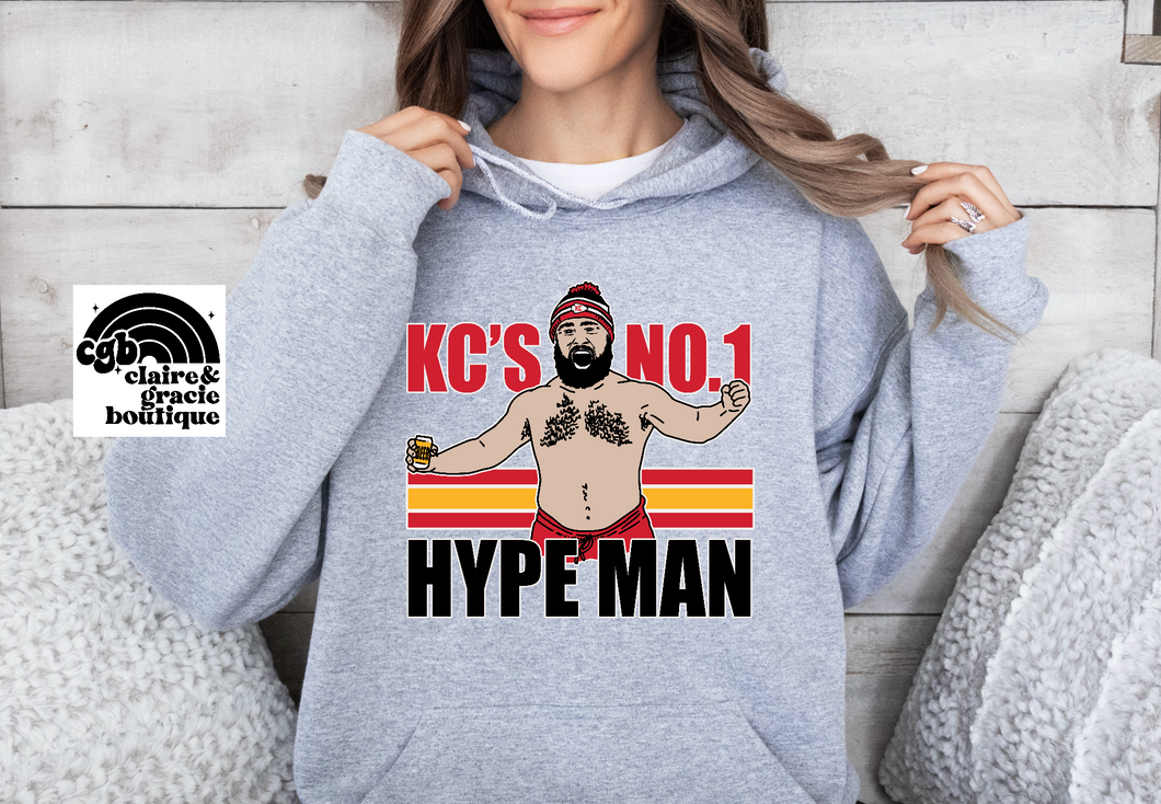 KC Number 1 Hype Man | Hoodie | Kansas City