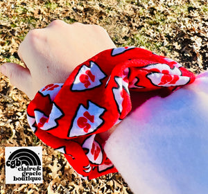 15 Red Scrunchie | Kids or Adult