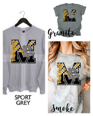 Madison Bulldogs Checkered Custom | School Spirit | Choose your style