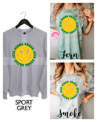 Stone Creek JETS Smiley Custom | School Spirit