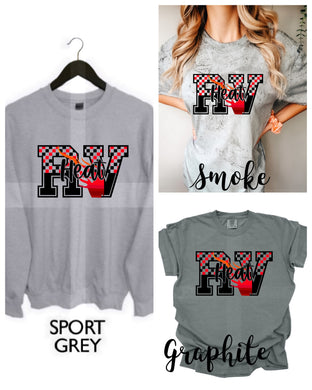 RV Heat Custom Splatter Tee | School Spirit