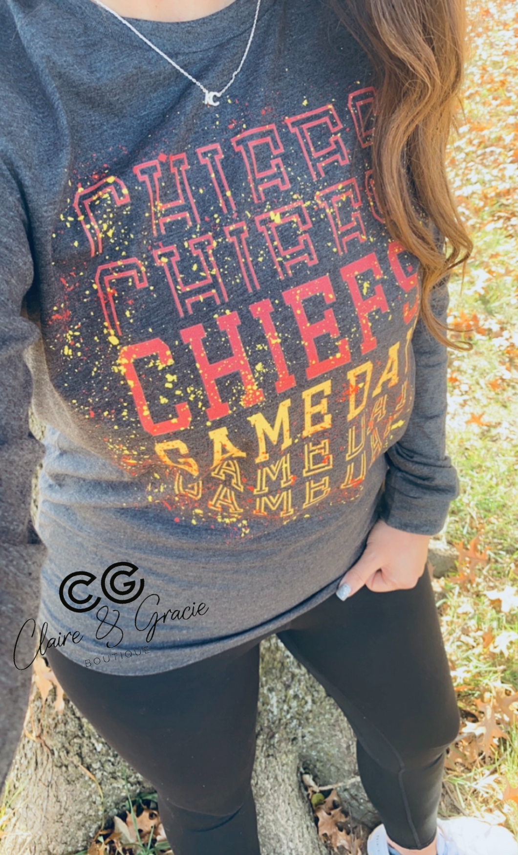 CHIEFS GAME DAY | YOUTH ADULT | Confetti Tee