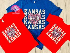 Kansas RCJH Heart ADULT | Choose your style |